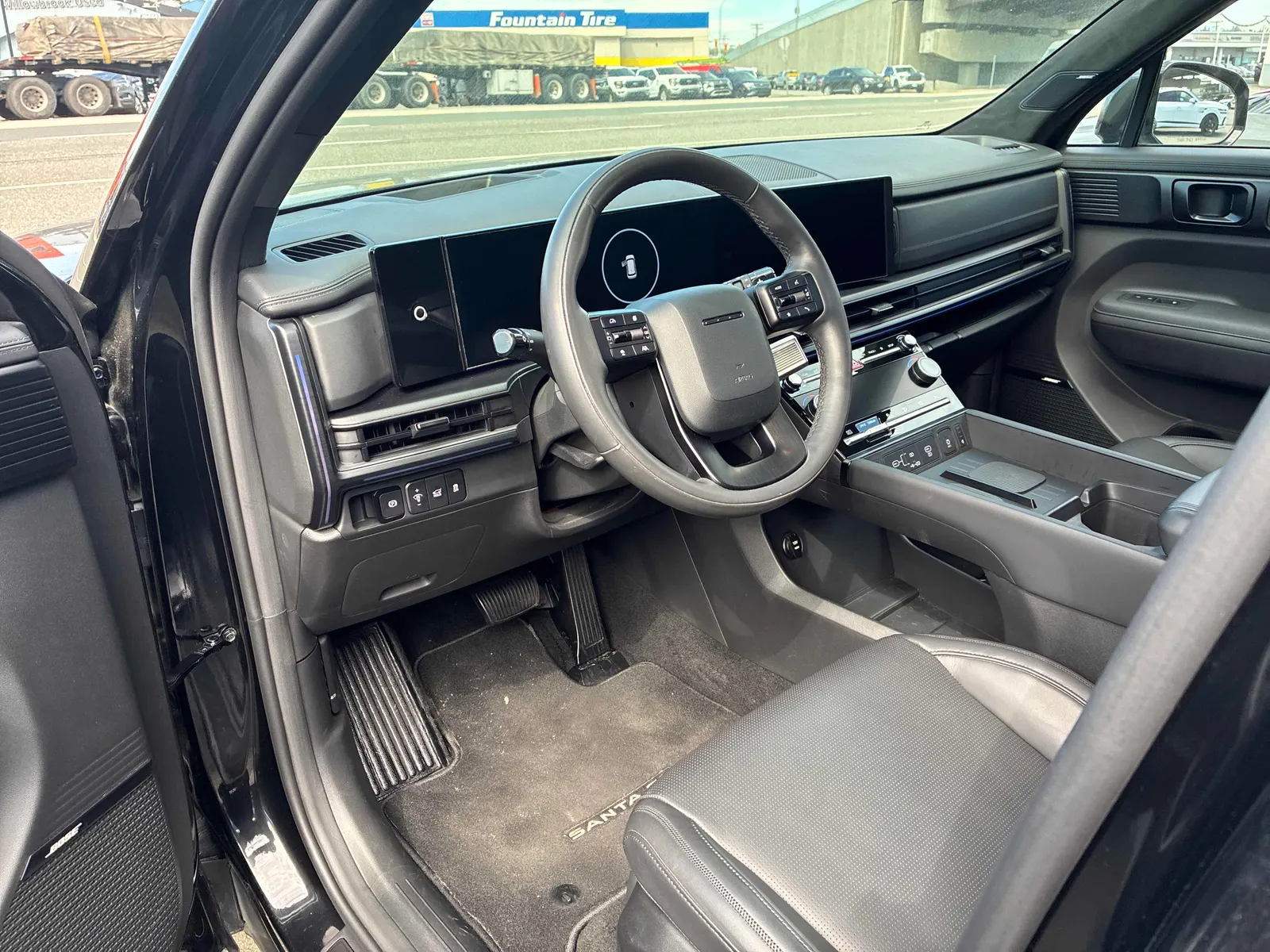 Interior driver side