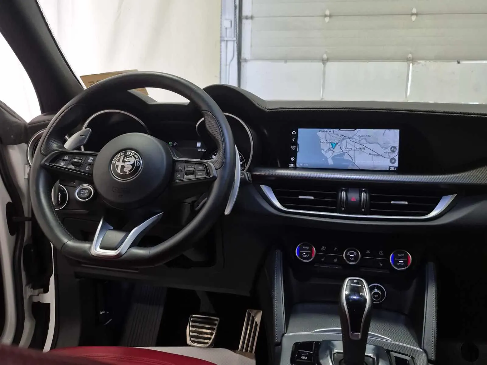 Interior driver side