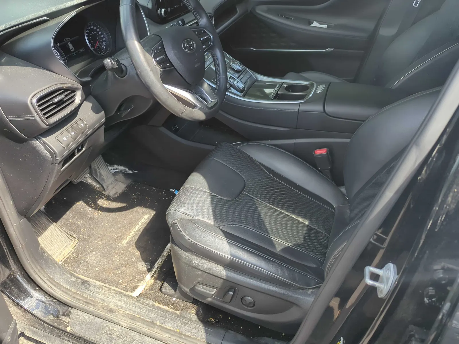 Interior driver side