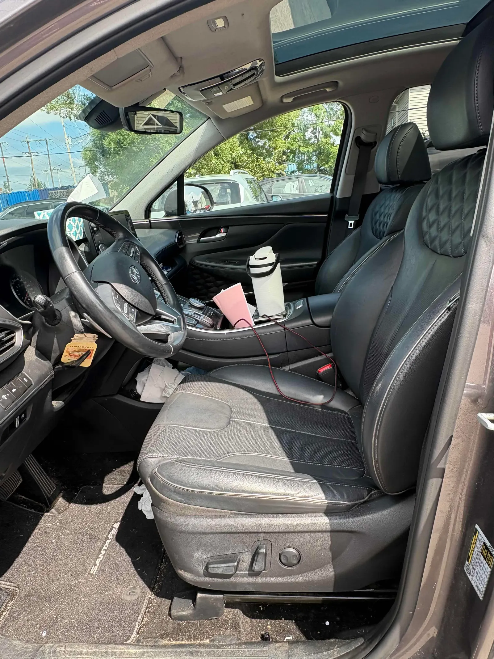 Interior driver side