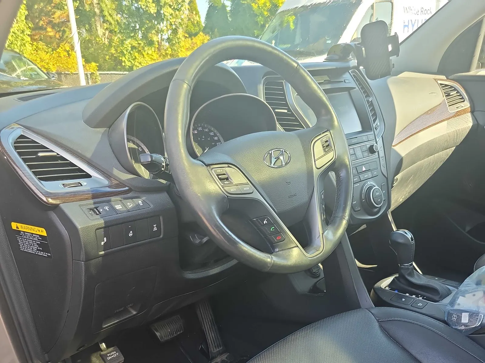 Interior driver side