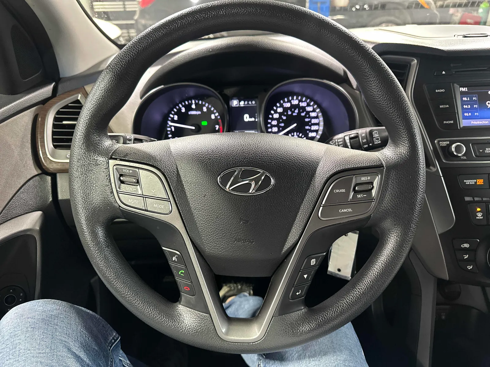 Interior driver side