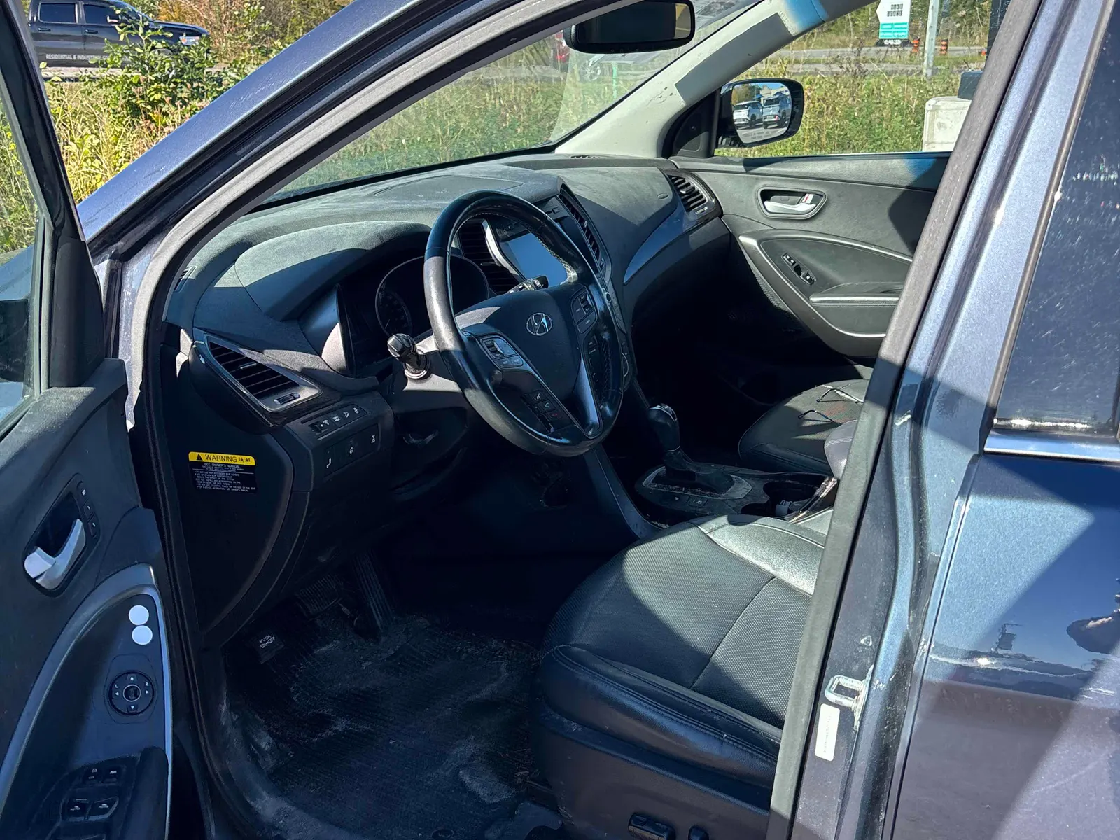 Interior driver side