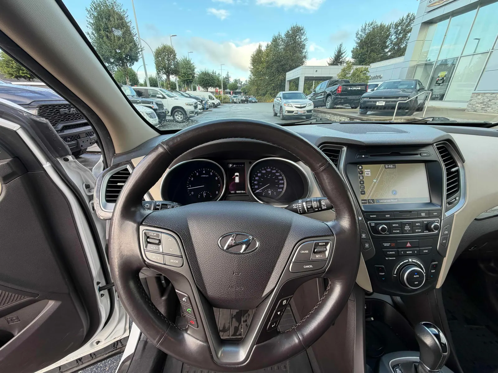 Interior driver side