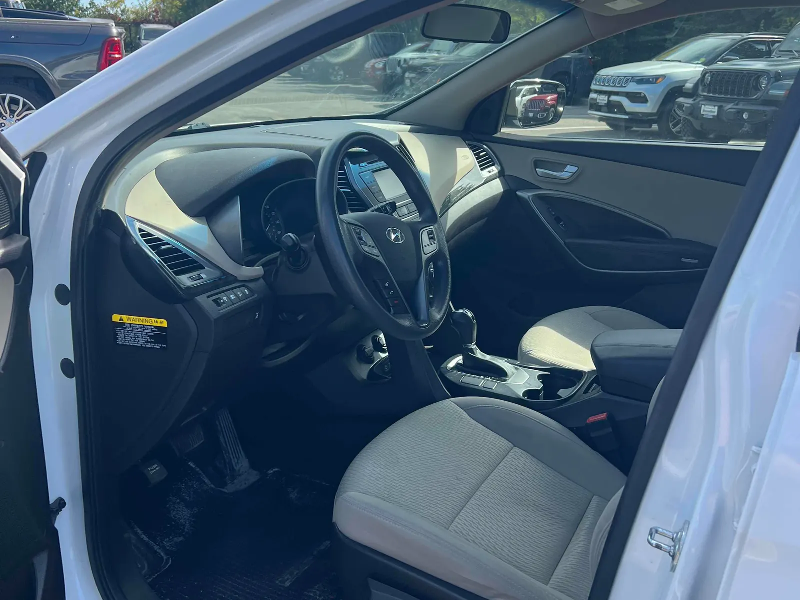 Interior driver side