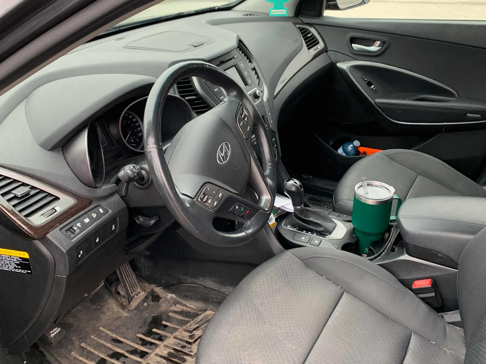 Interior driver side