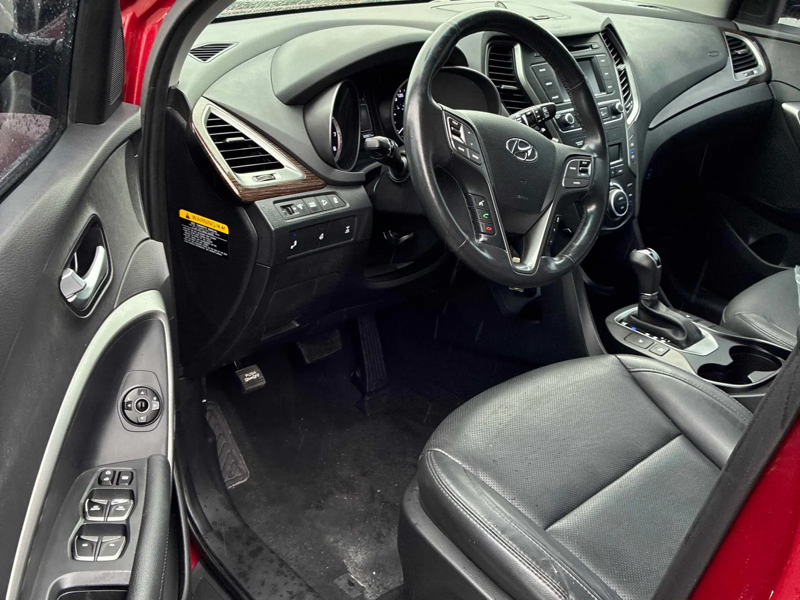 Interior driver side