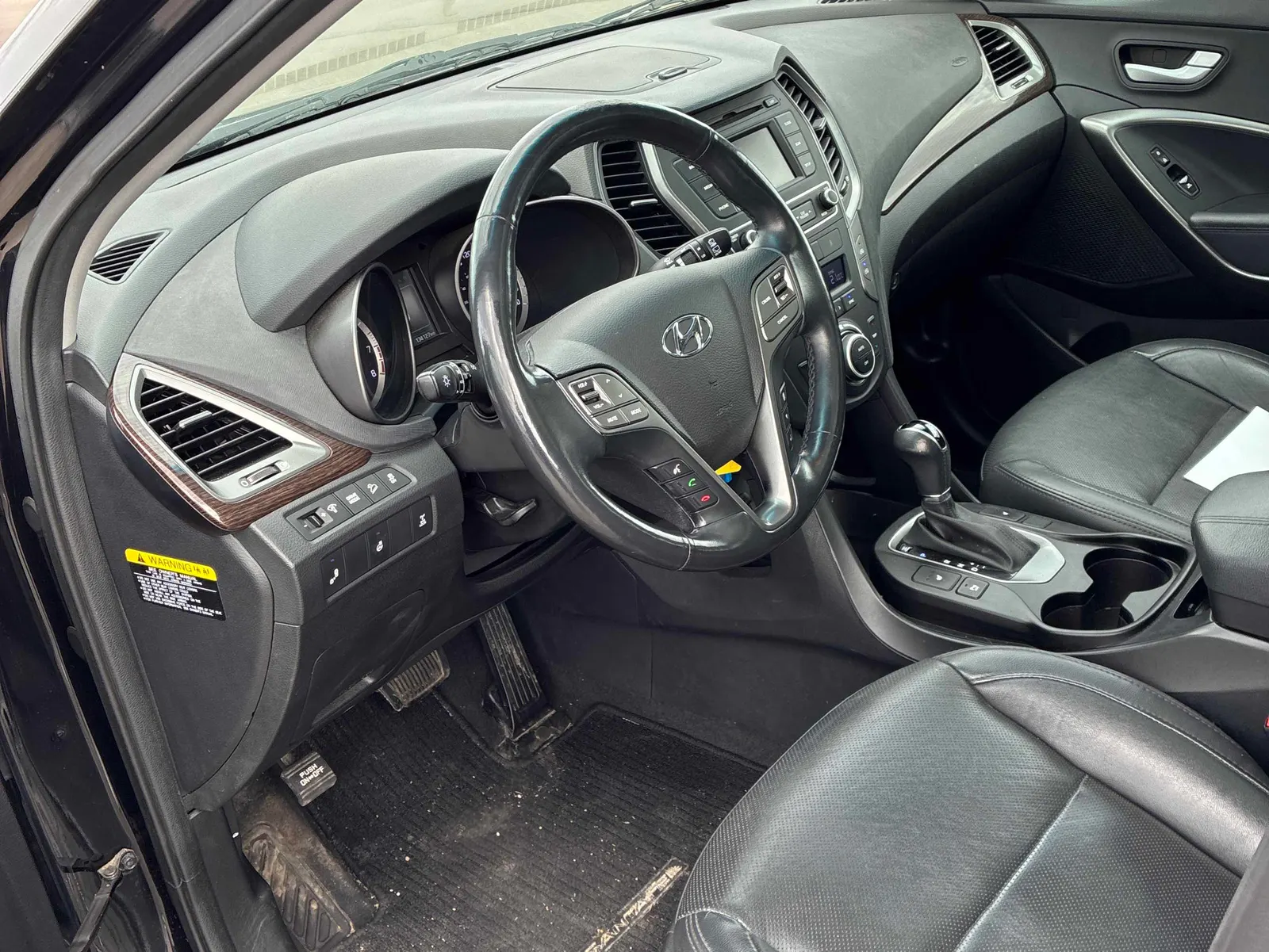 Interior driver side