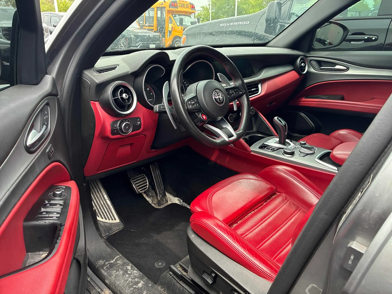 Interior driver side