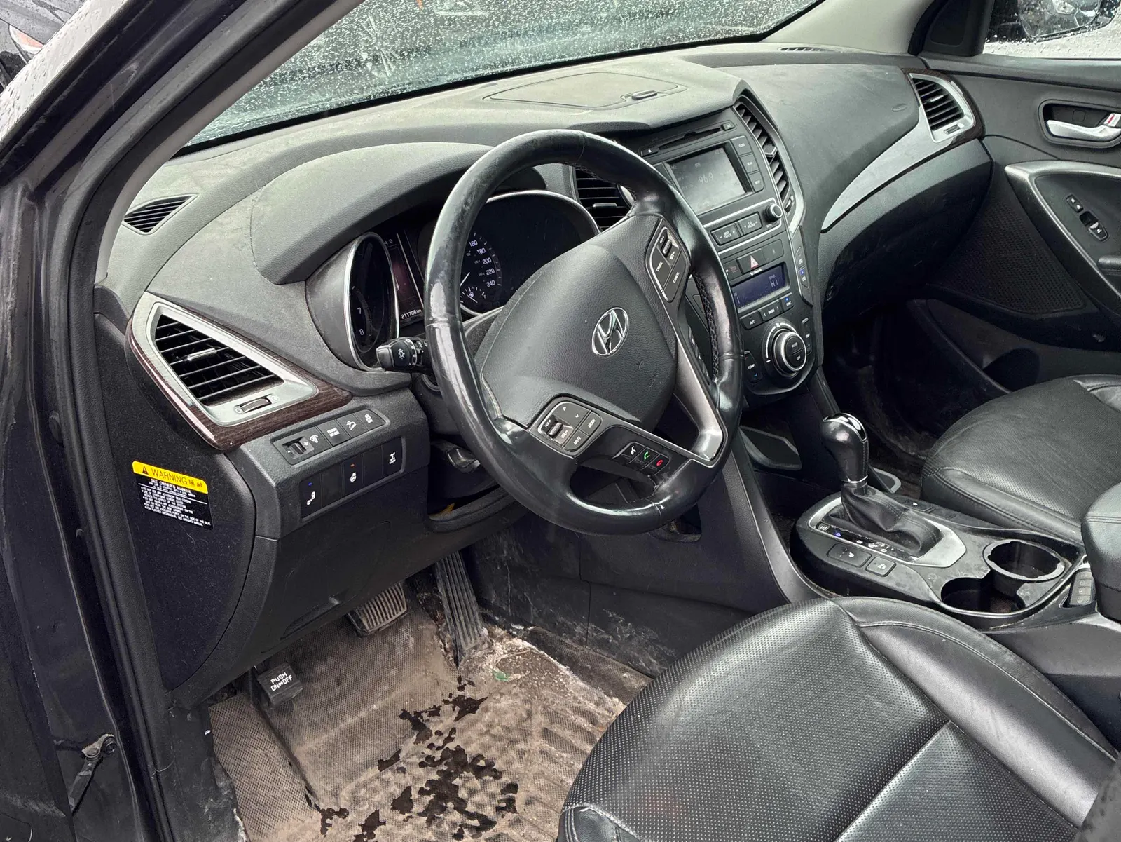 Interior driver side