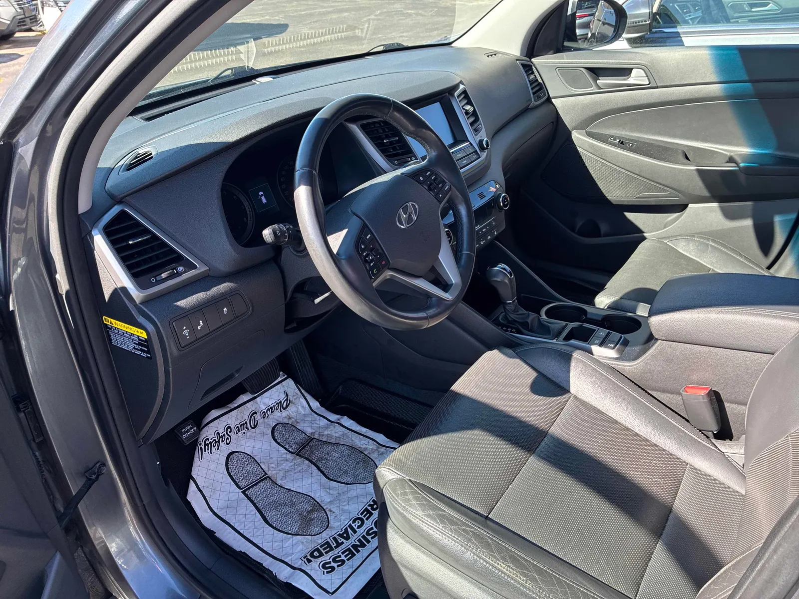 Interior driver side