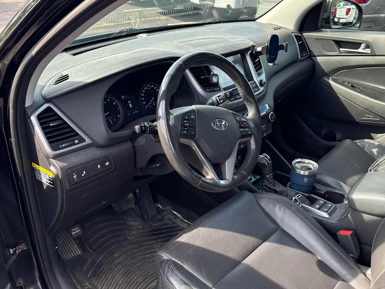Interior driver side