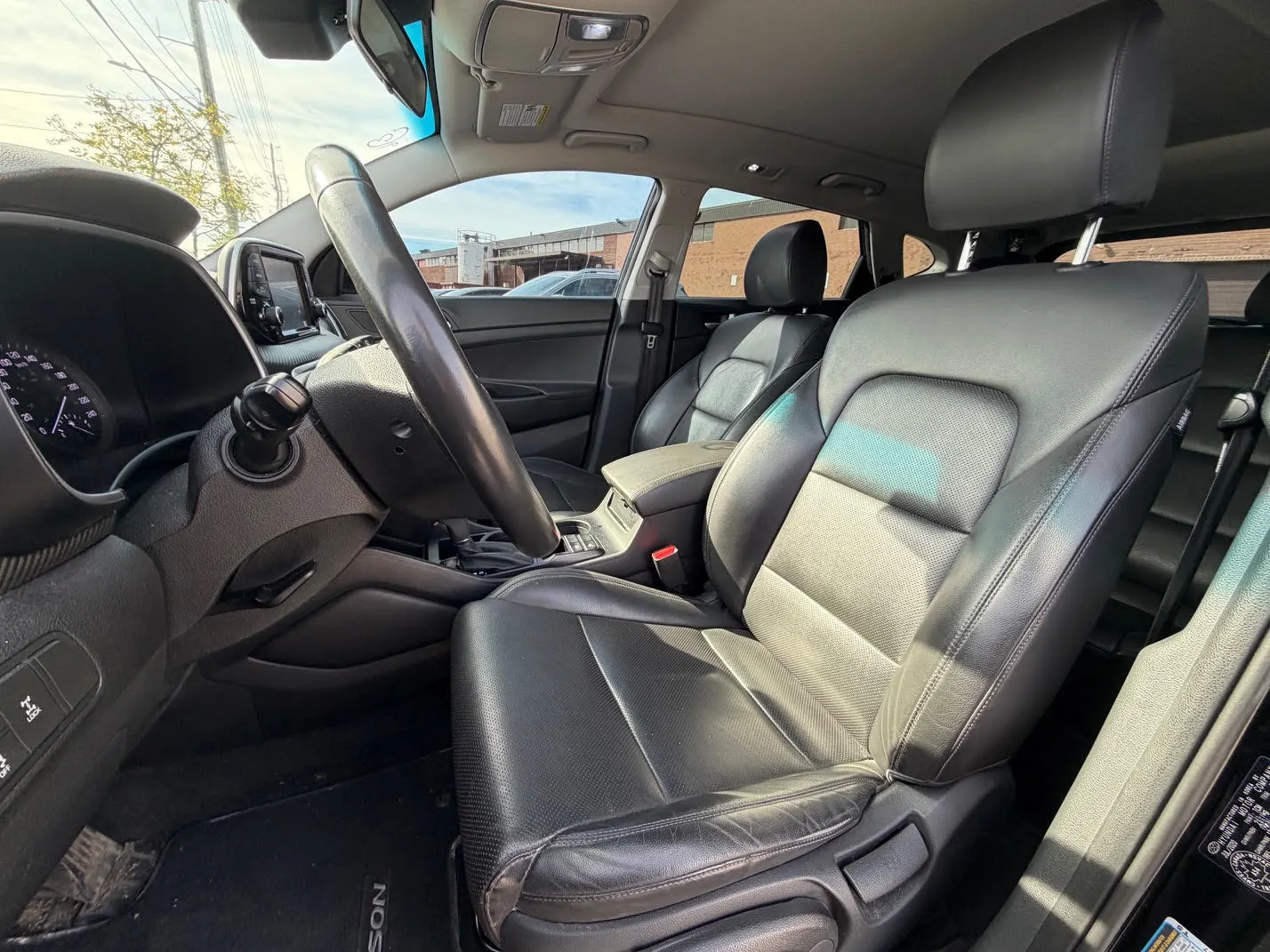 Interior driver side