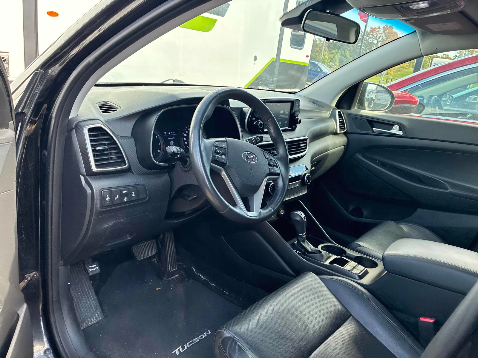 Interior driver side