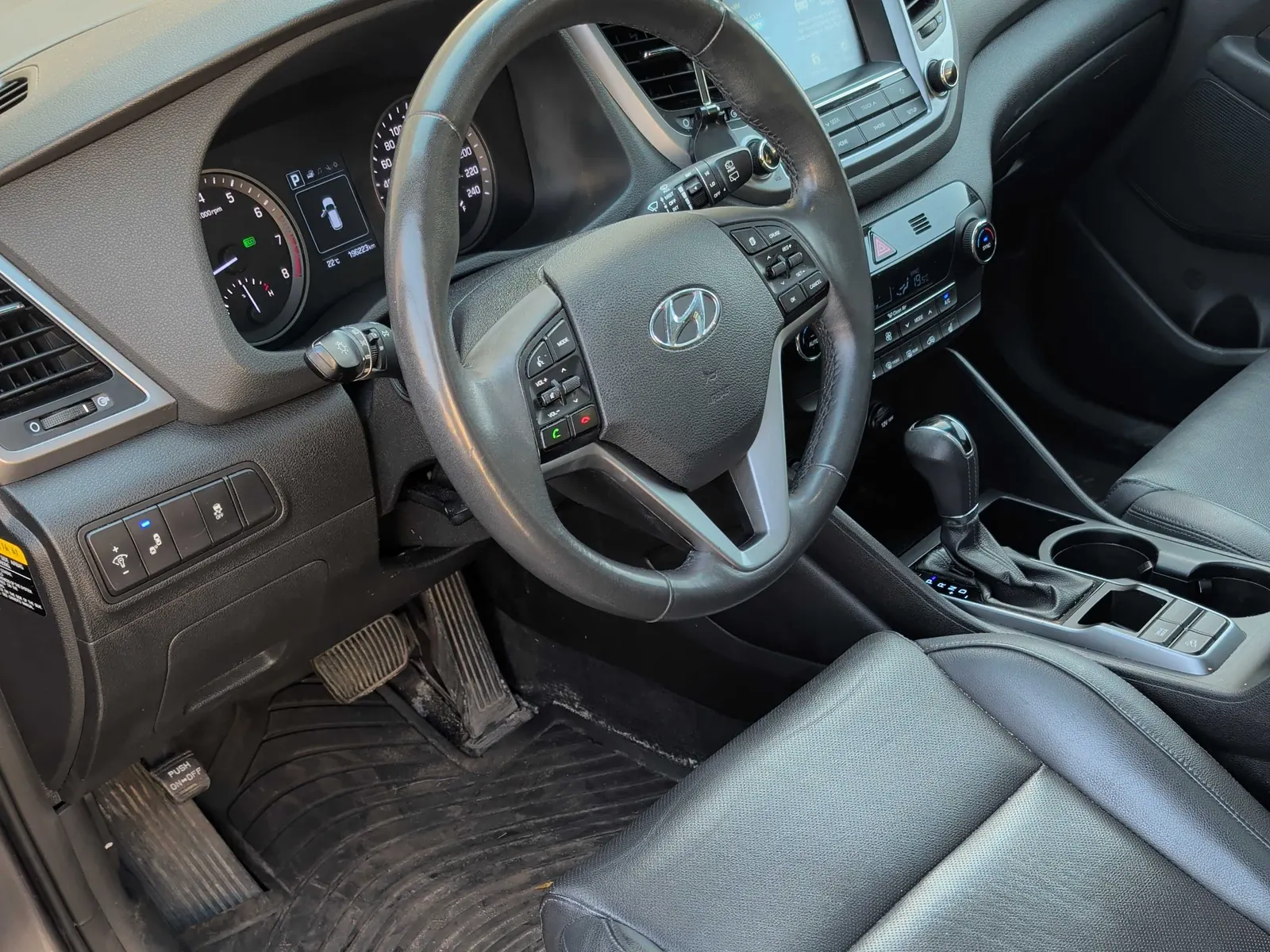 Interior driver side