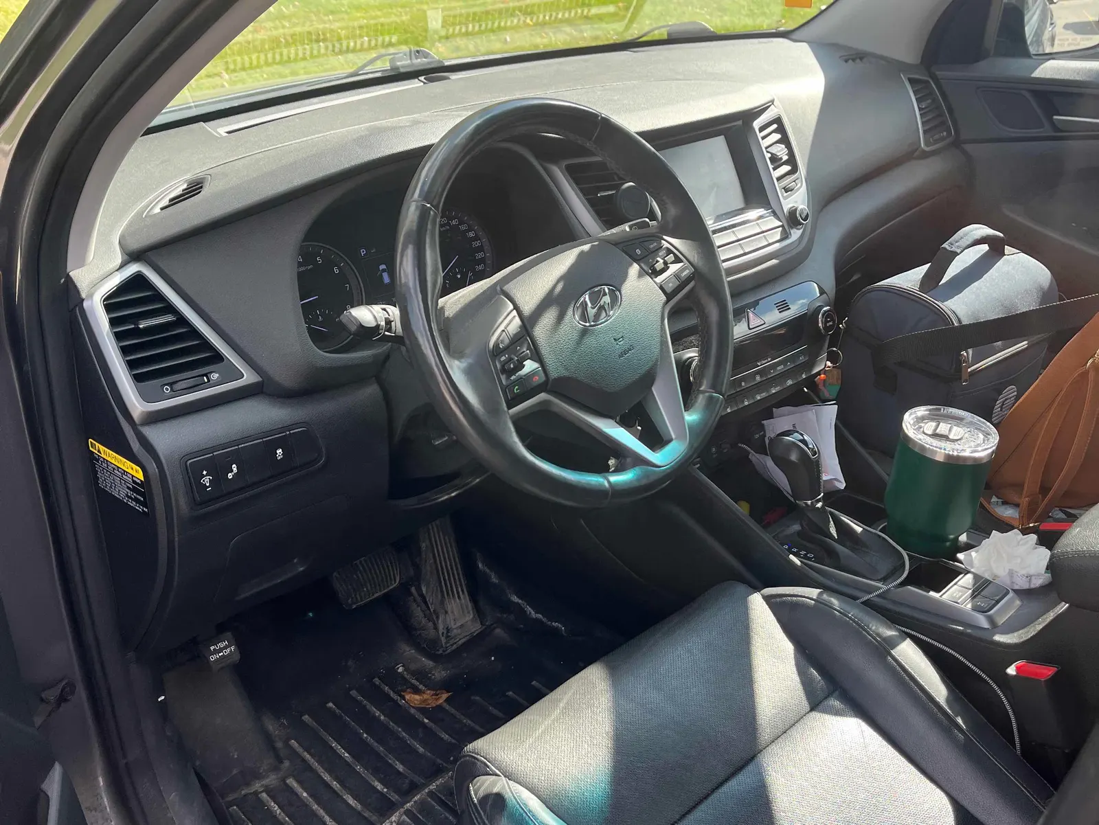 Interior driver side