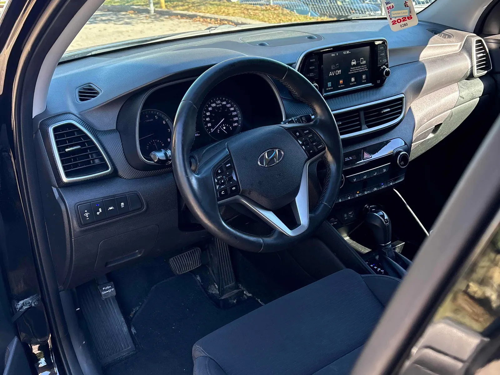 Interior driver side
