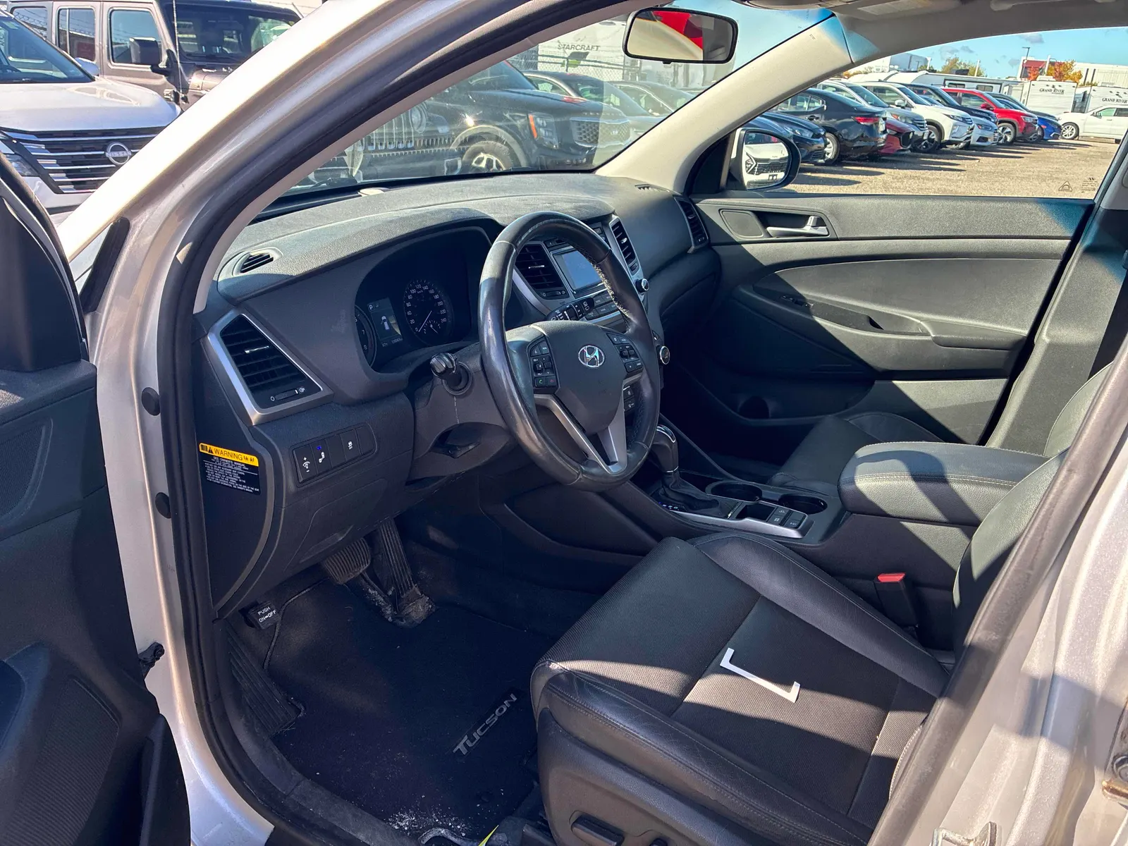 Interior driver side