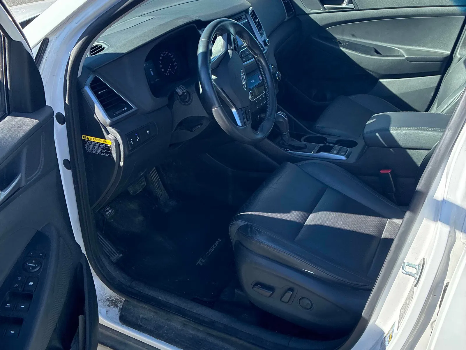 Interior driver side