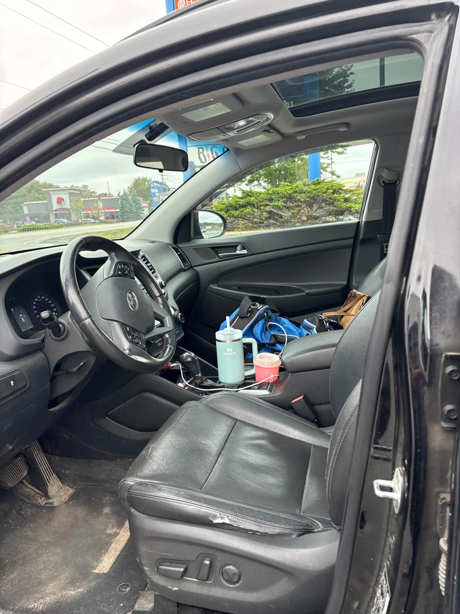 Interior driver side