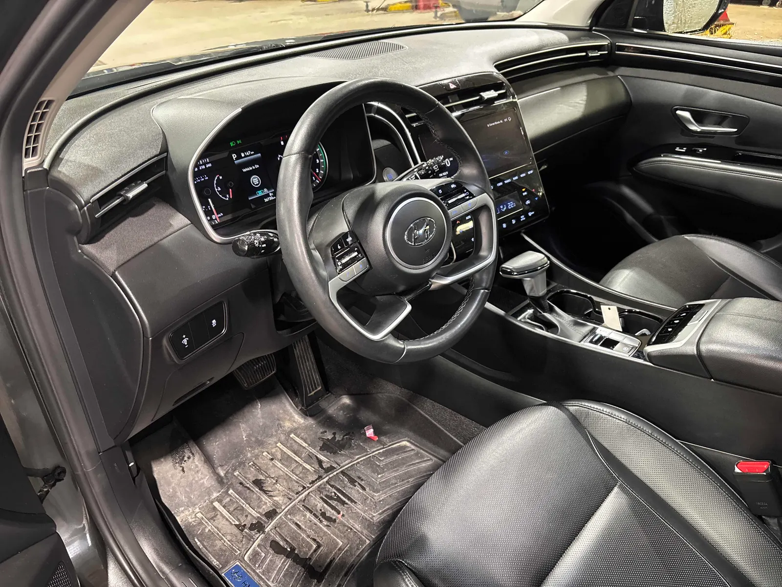Interior driver side