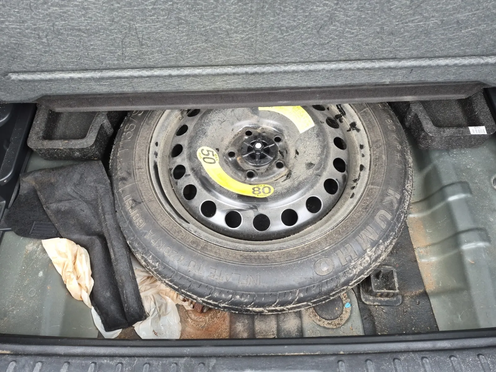 Spare Tire & Wheel Photo