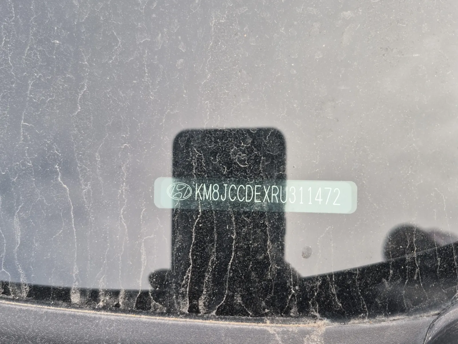 Dash VIN Plate Photo