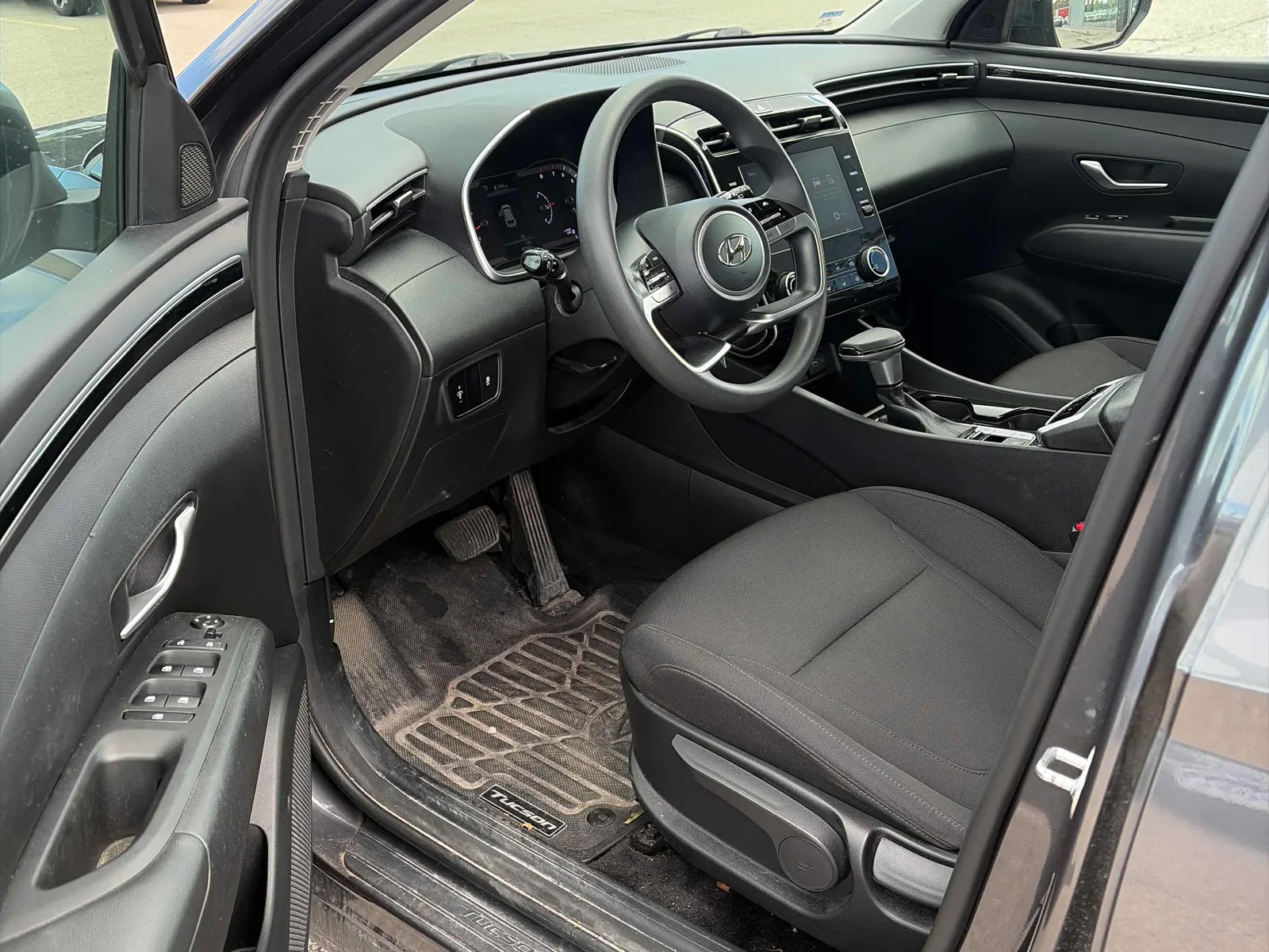 Interior driver side