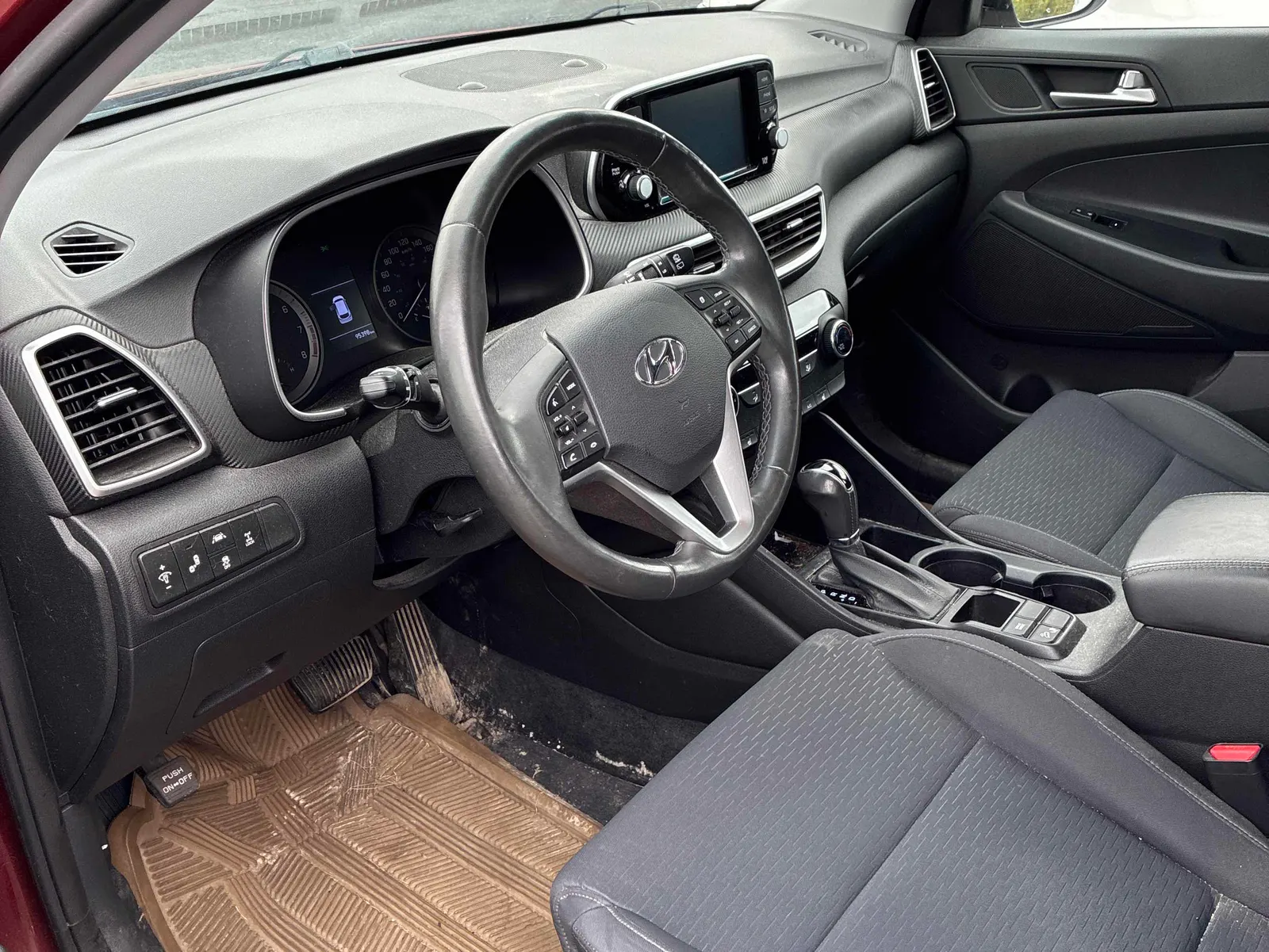 Interior driver side