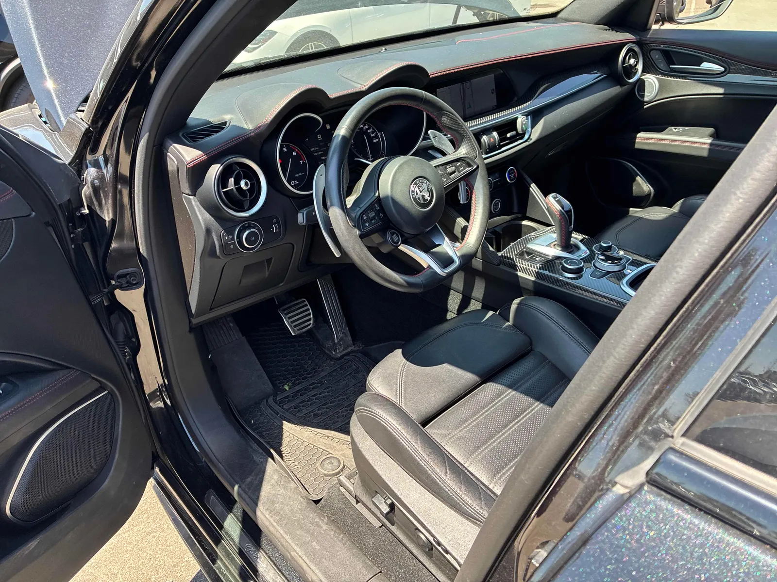Interior driver side