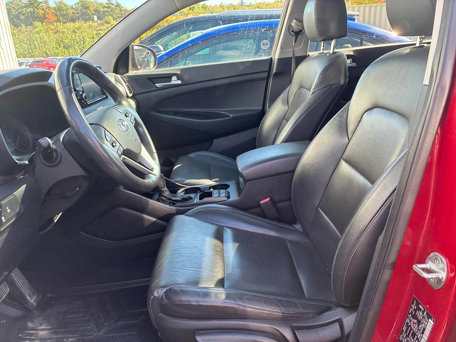 Interior driver side