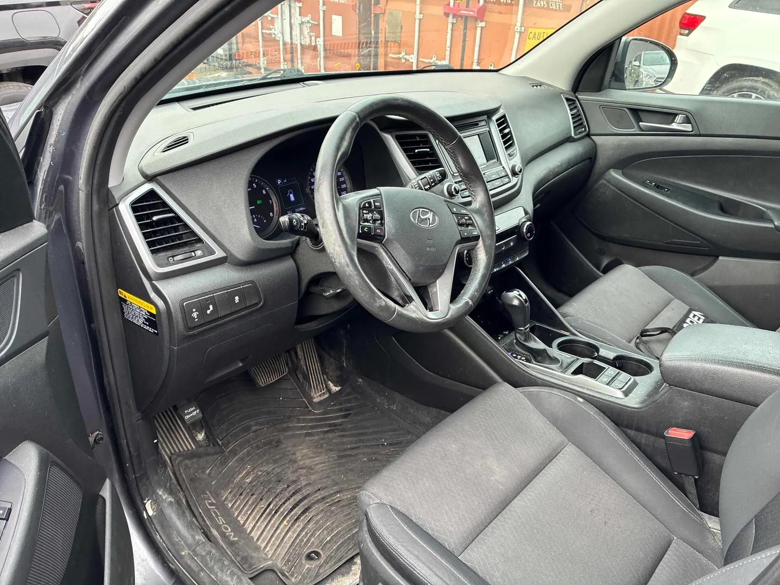 Interior driver side