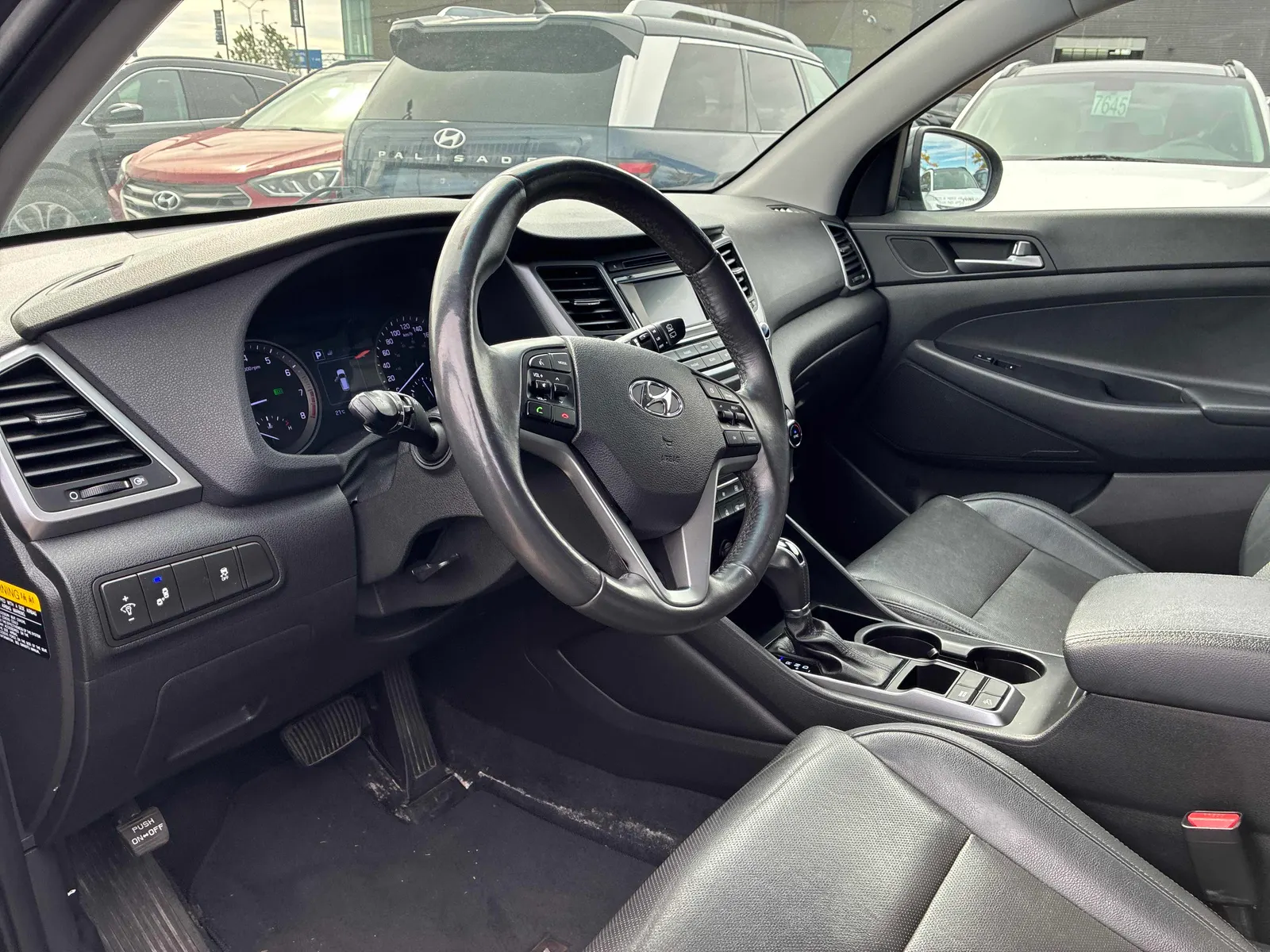 Interior driver side