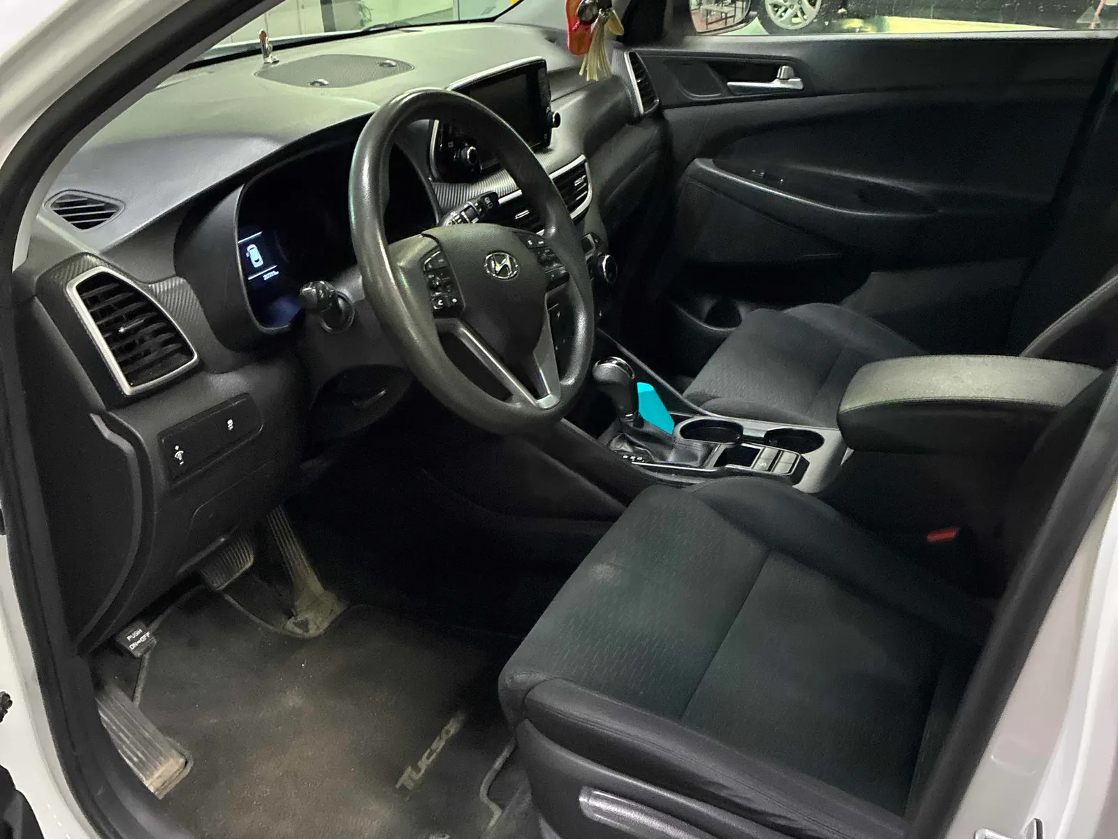 Interior driver side