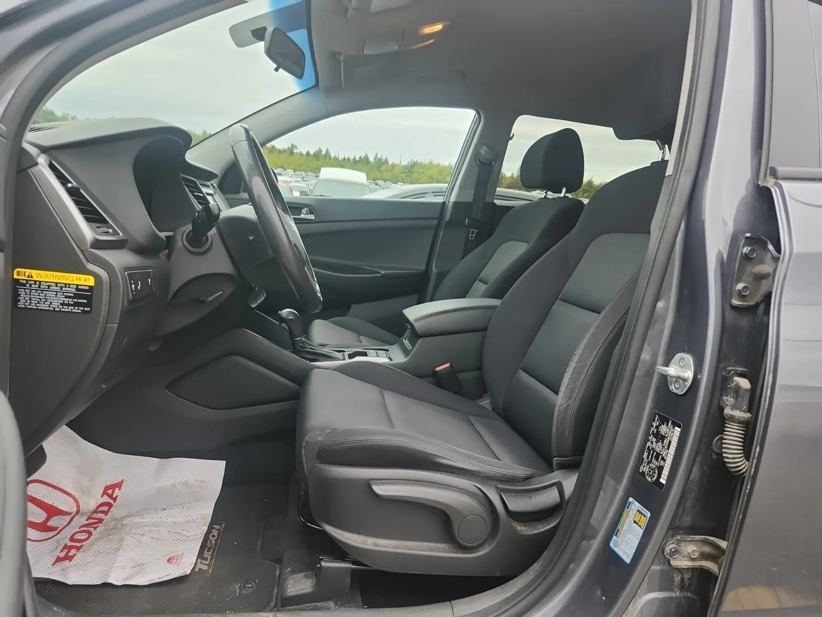 Interior driver side