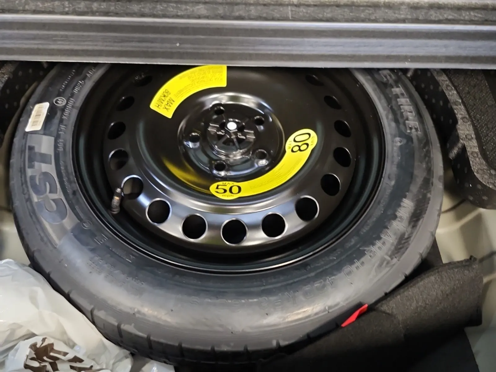 Spare Tire & Wheel Photo