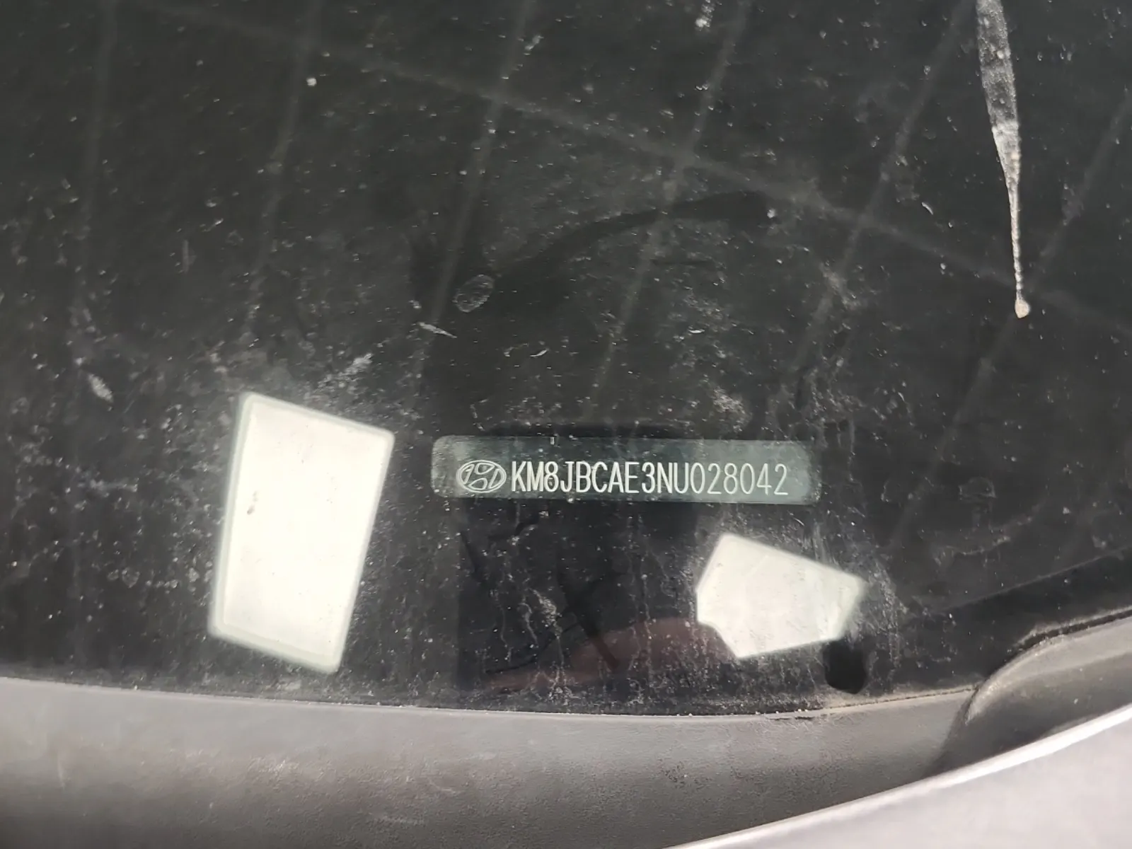 Dash VIN Plate Photo