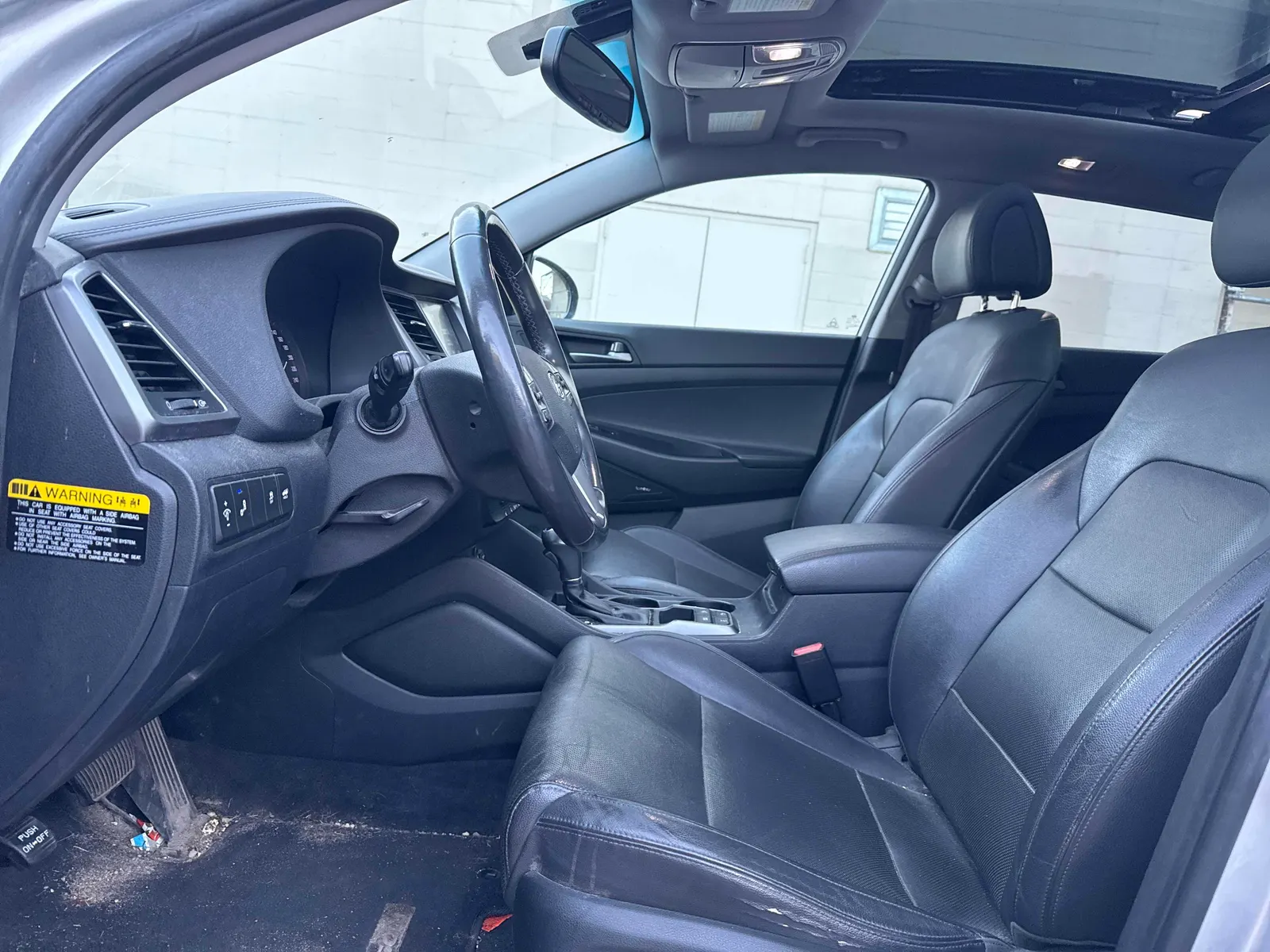 Interior driver side