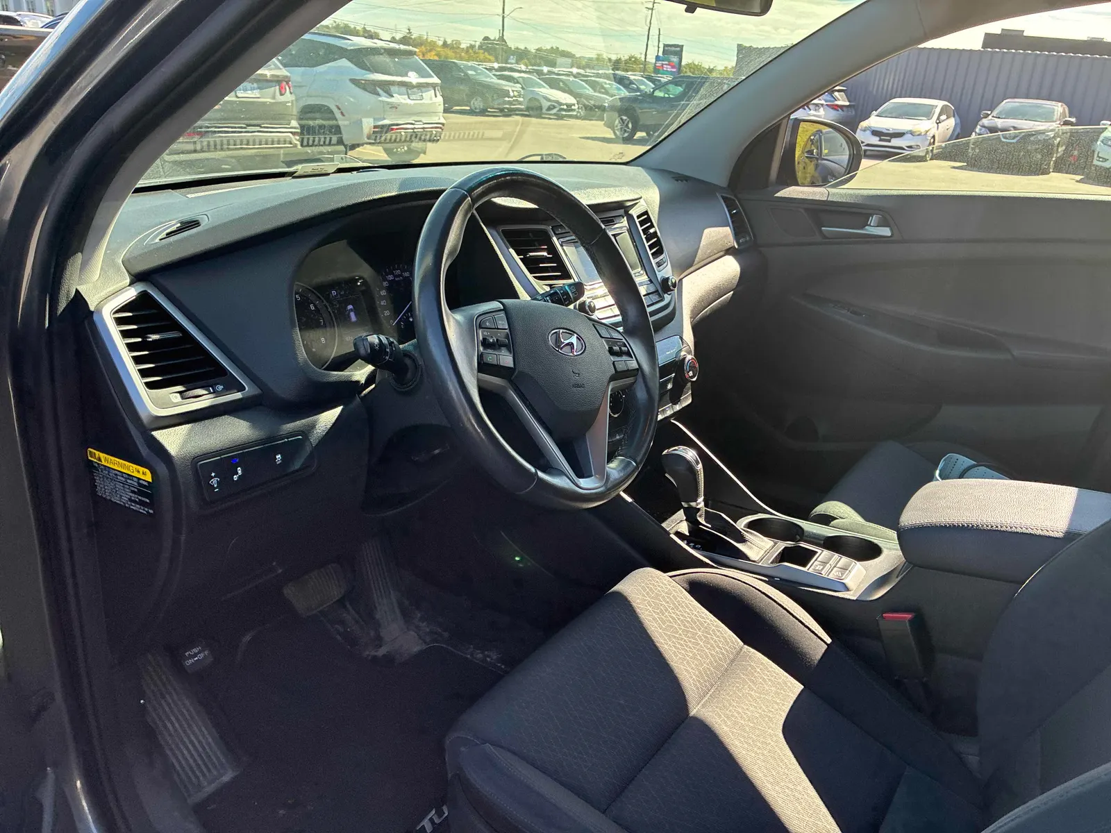 Interior driver side
