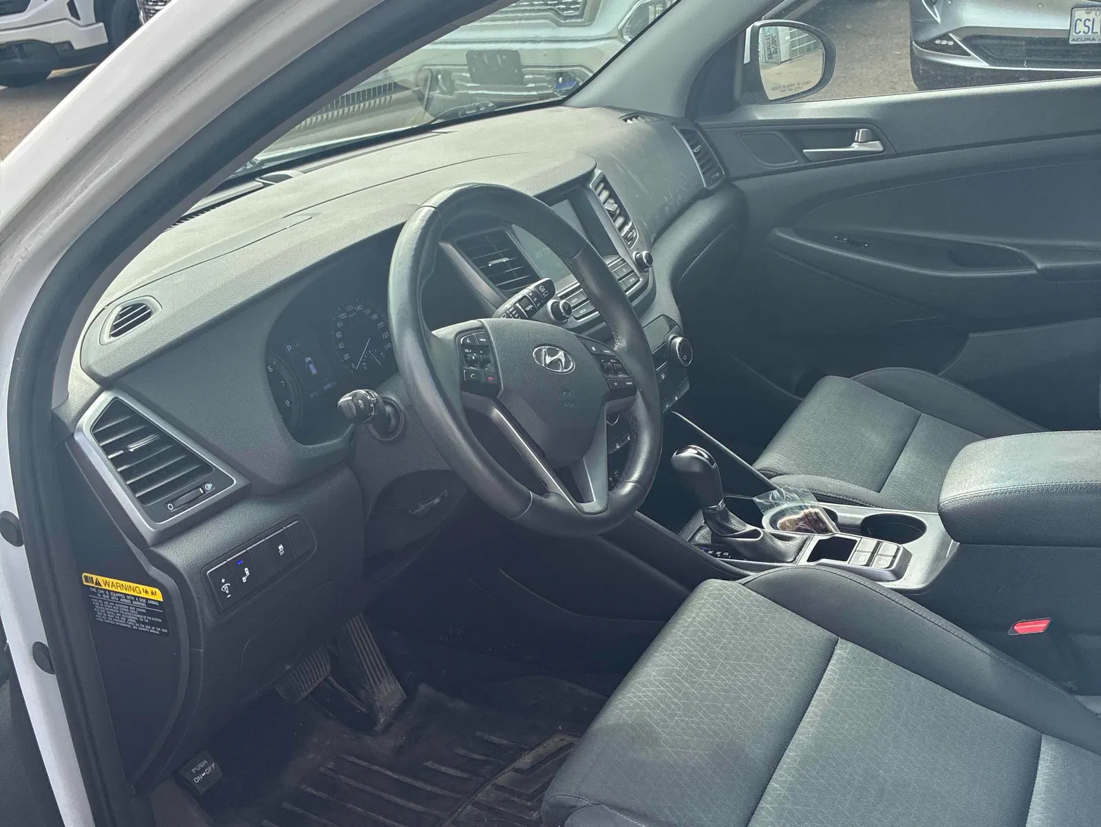 Interior driver side