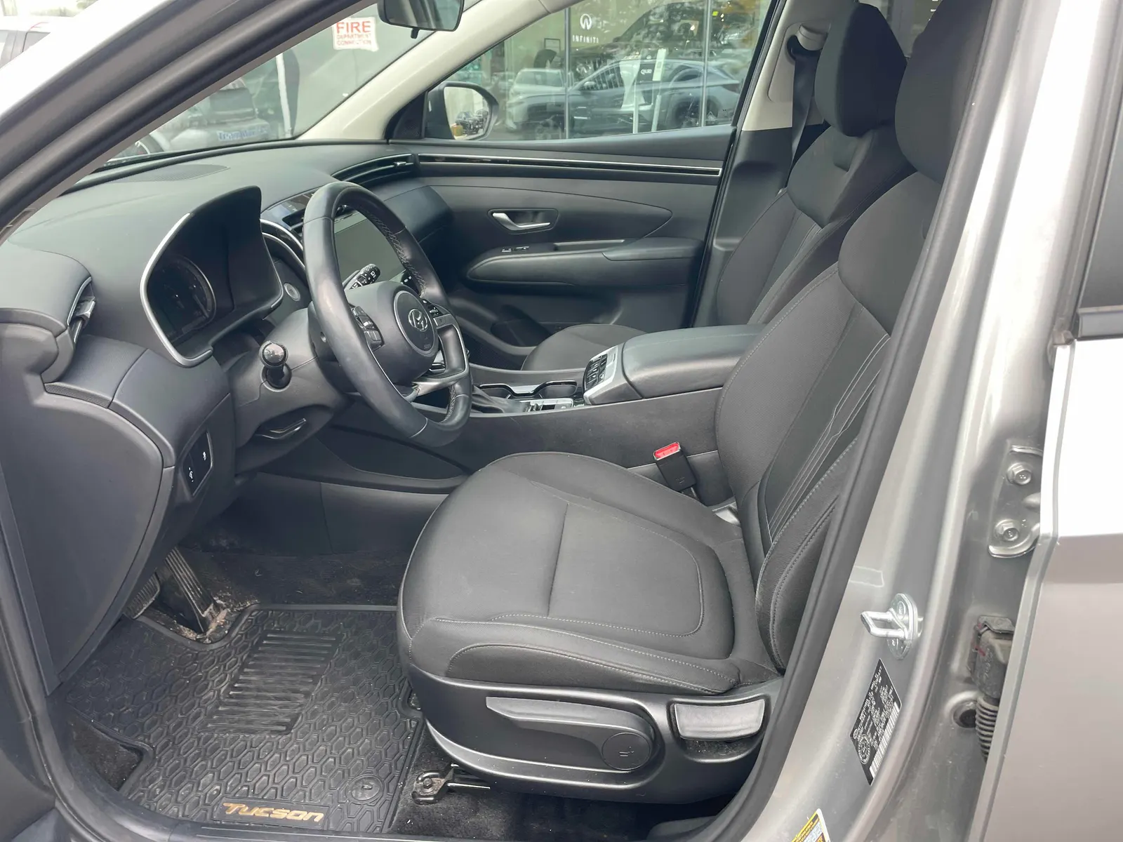 Interior driver side