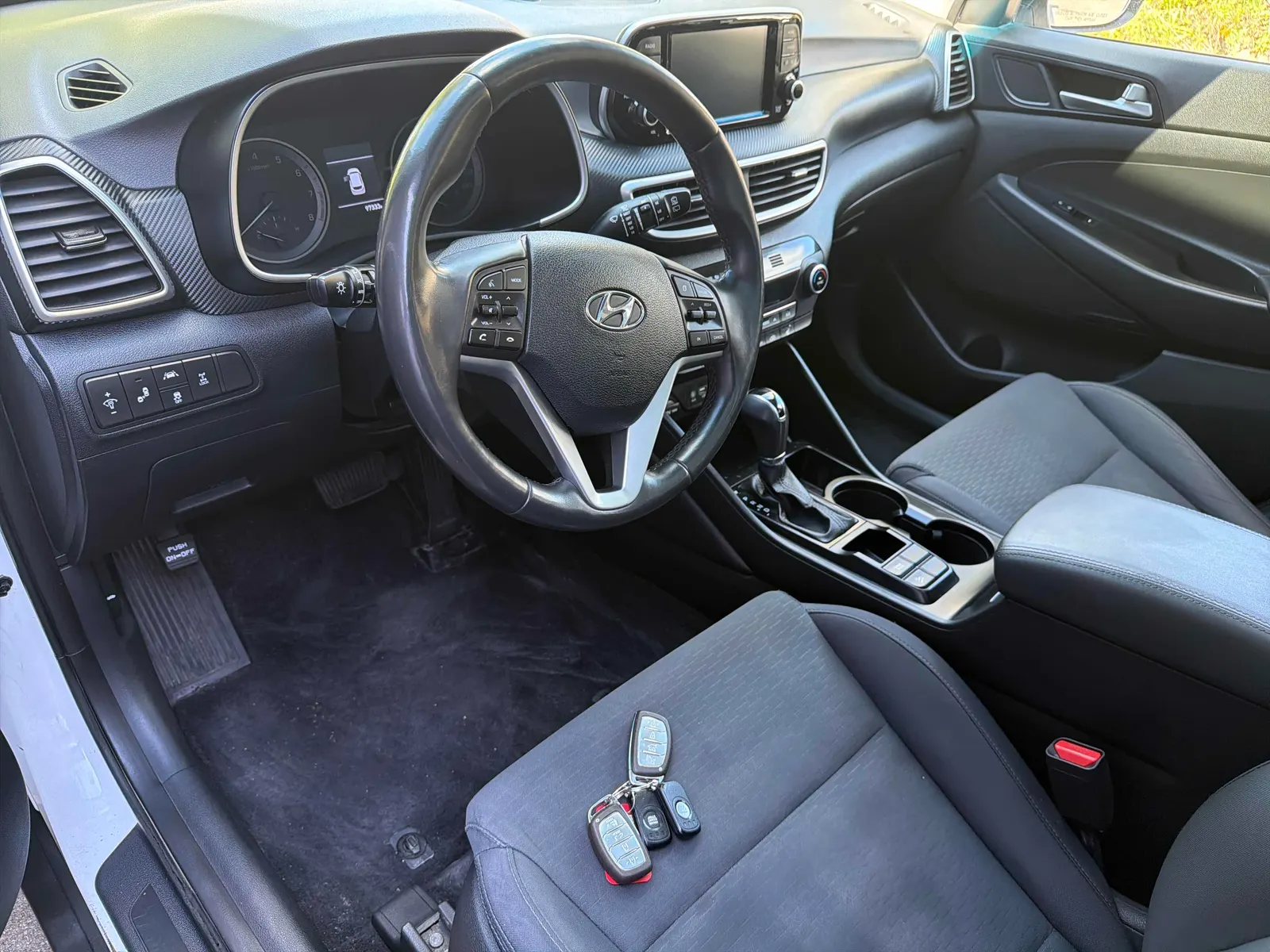 Interior driver side