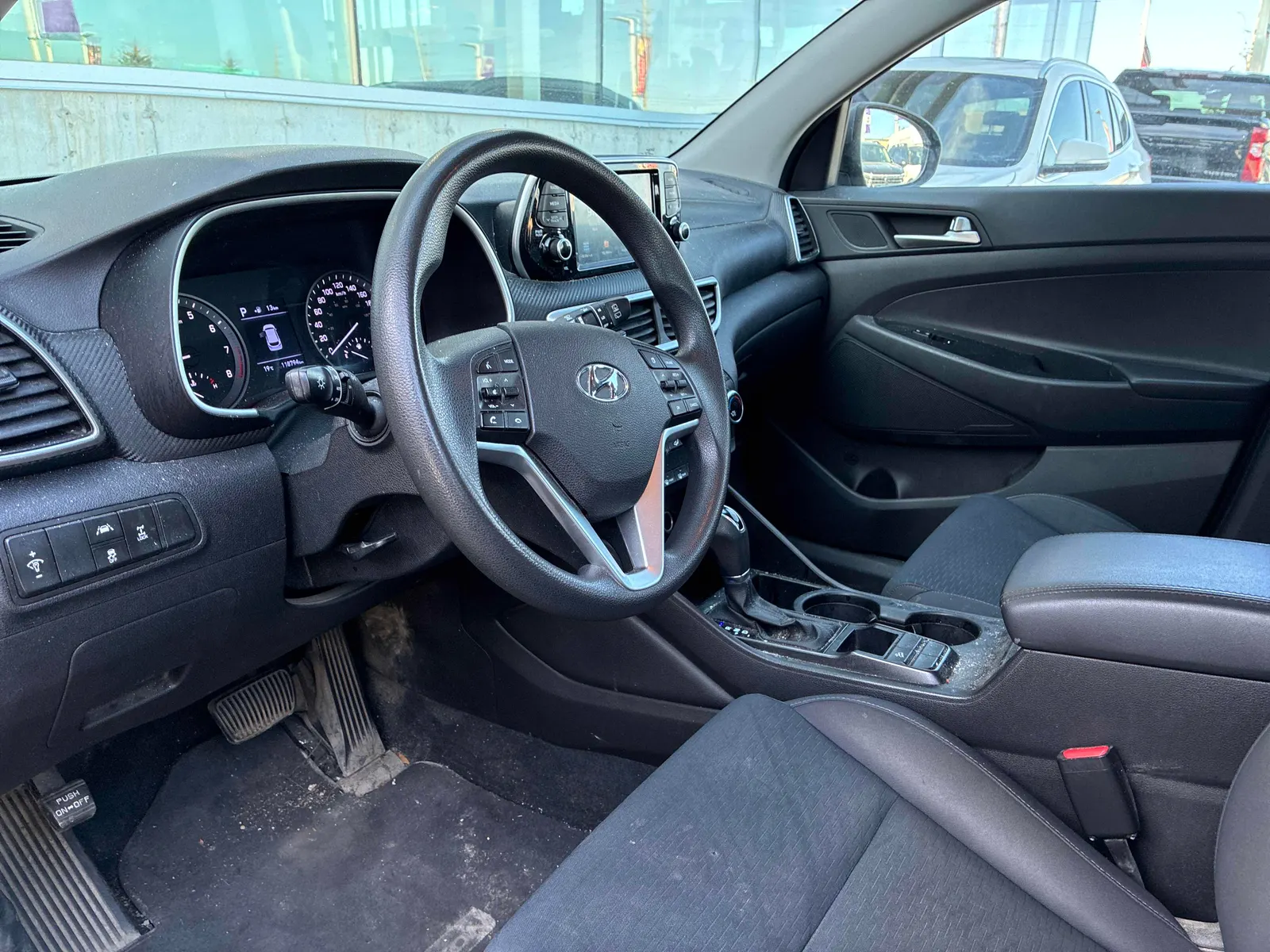 Interior driver side
