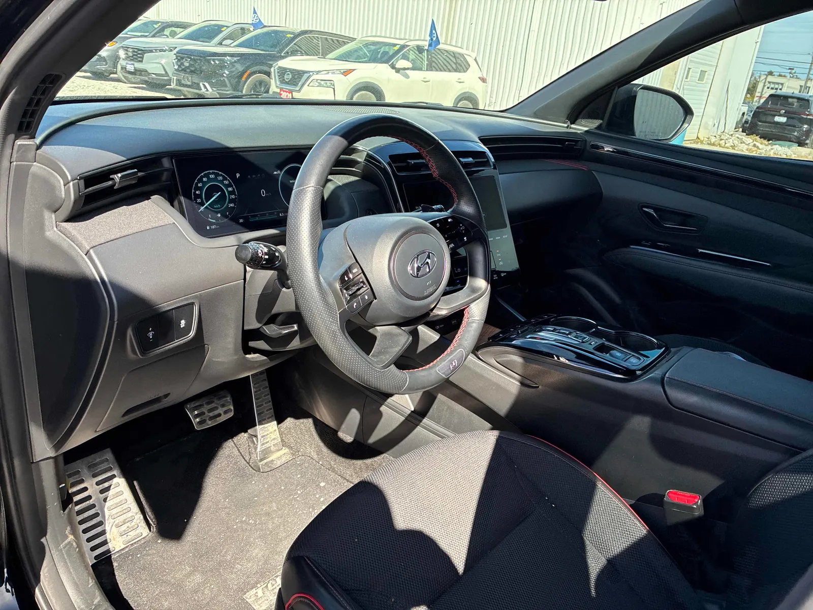 Interior driver side