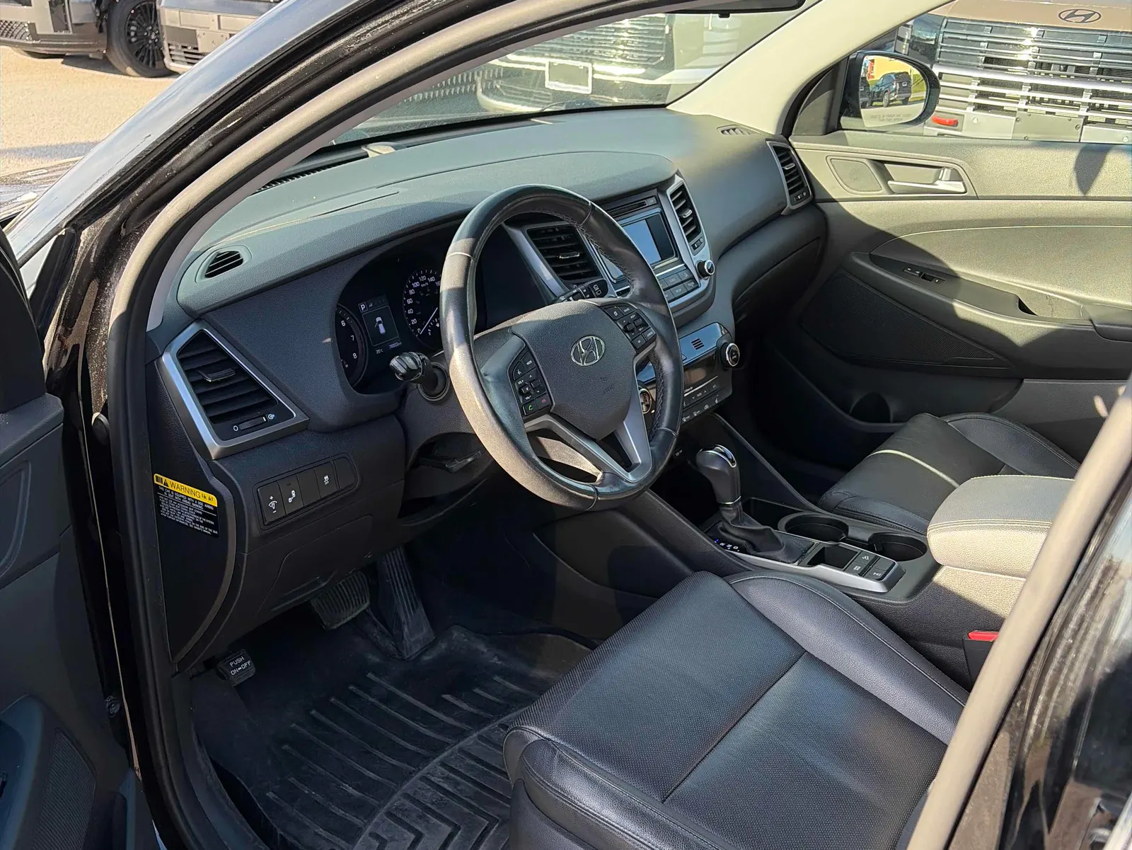 Interior driver side