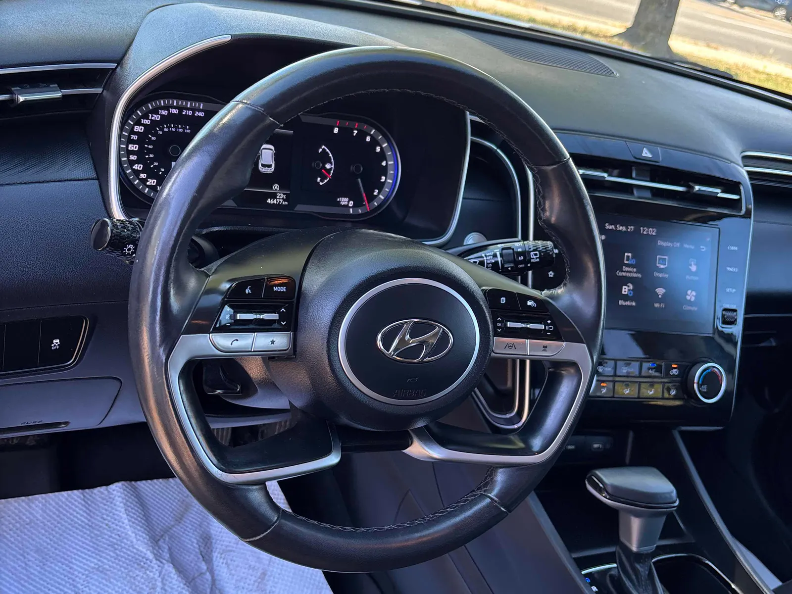 Interior driver side