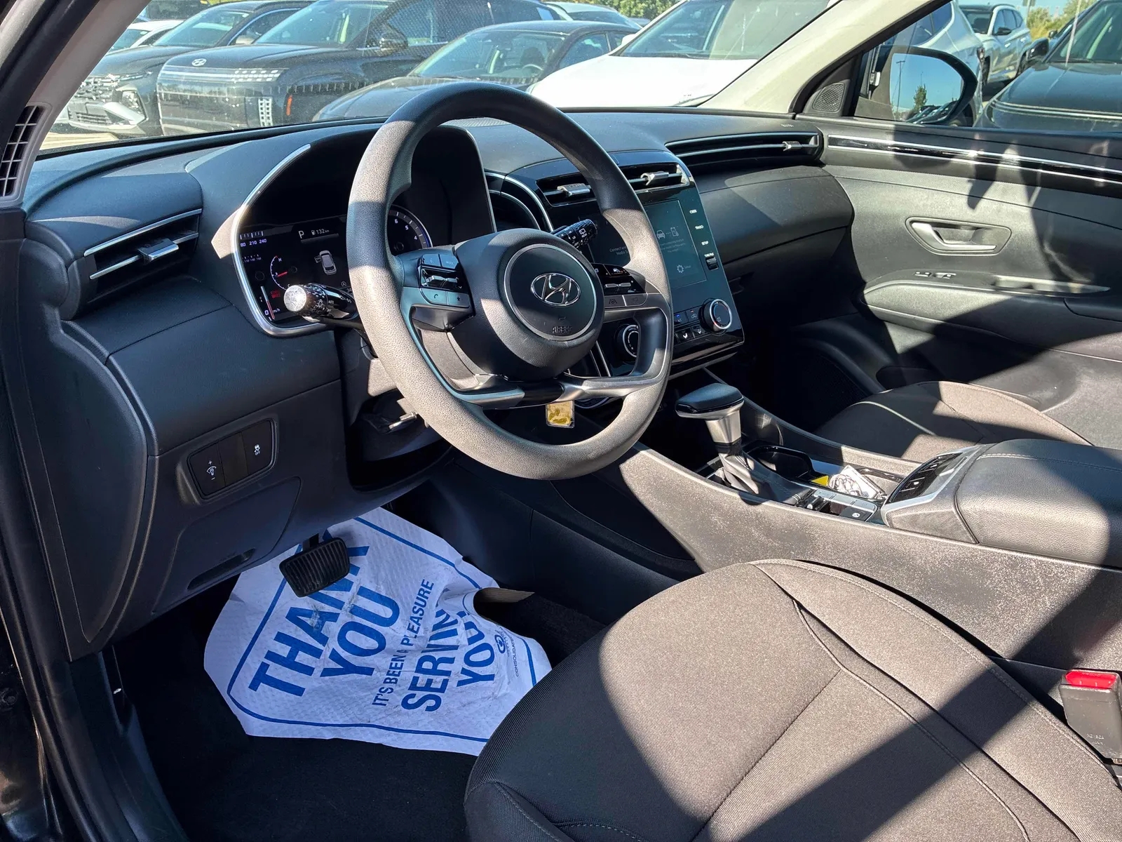 Interior driver side