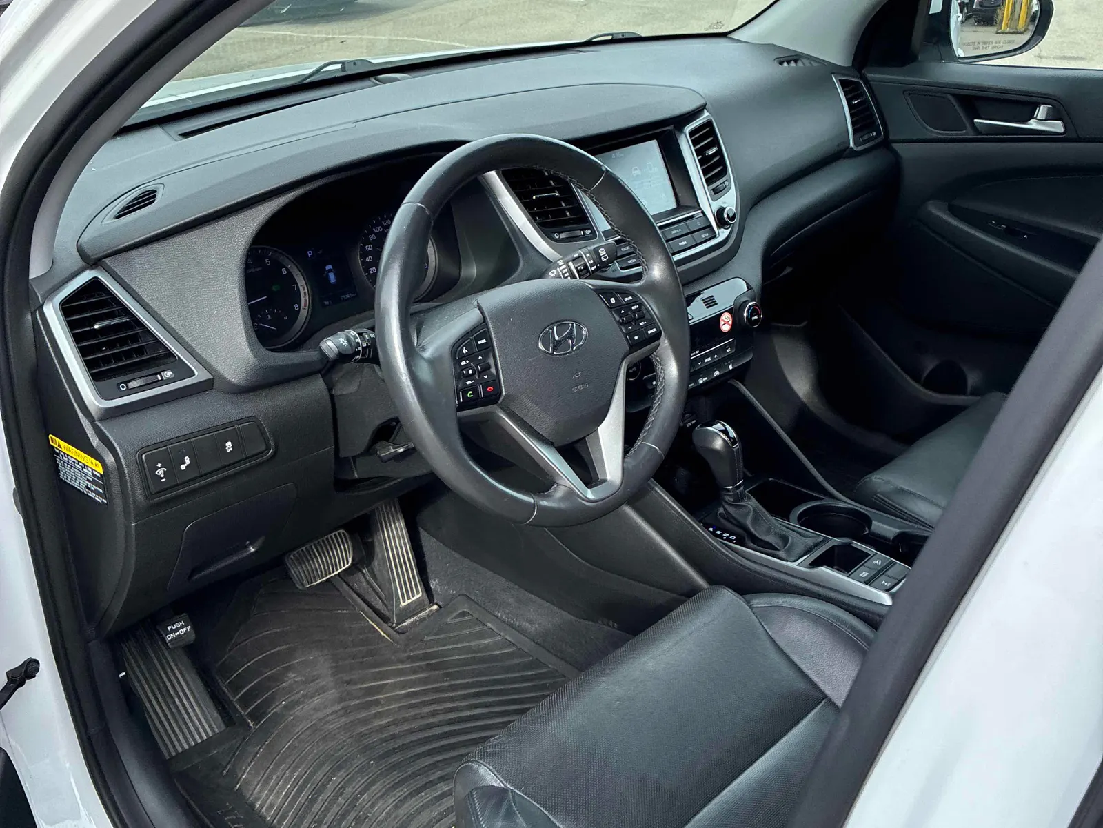 Interior driver side