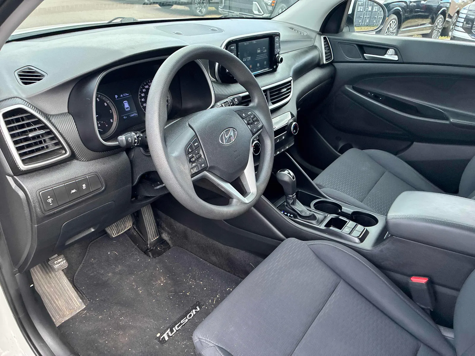 Interior driver side