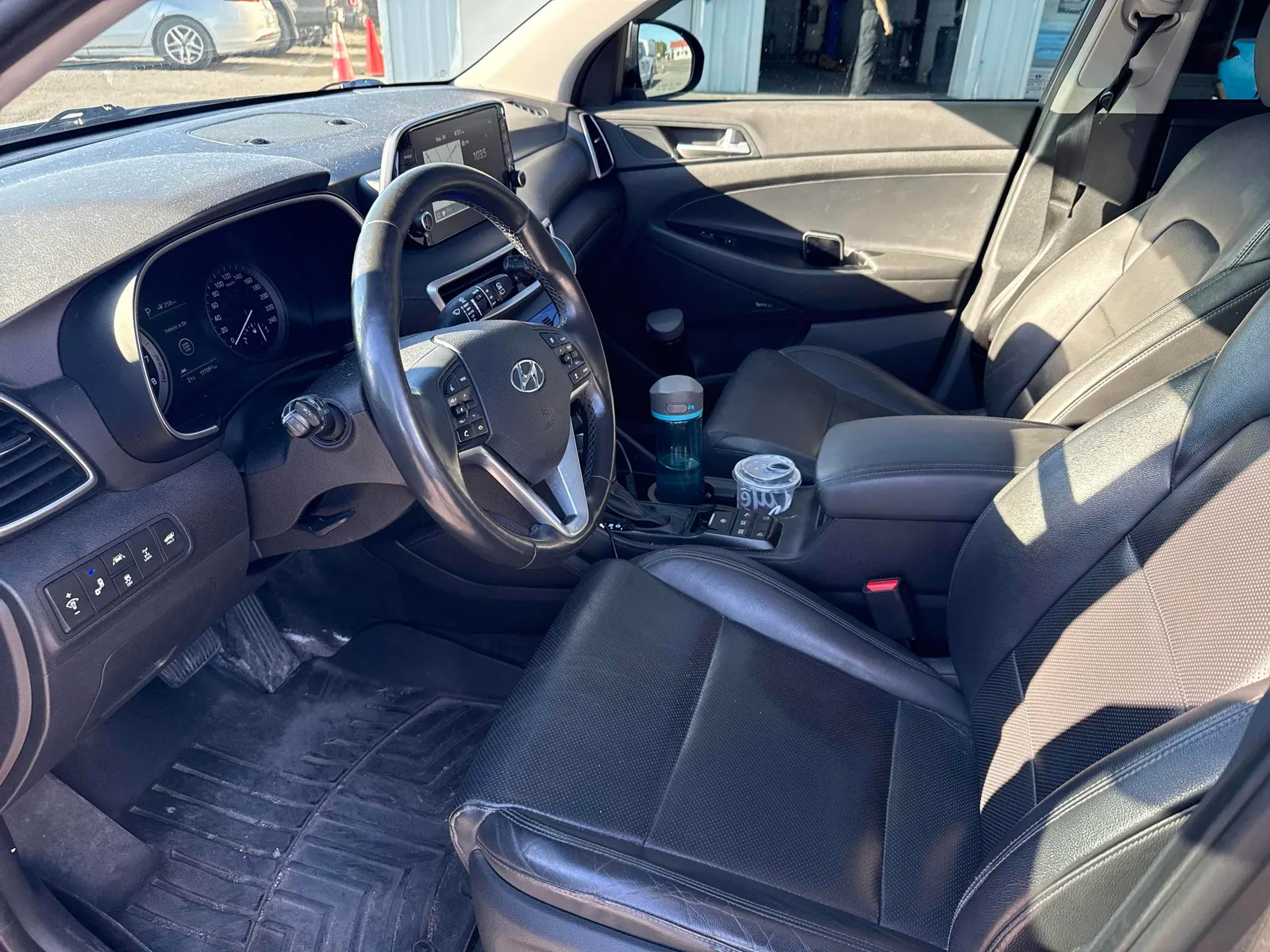 Interior driver side